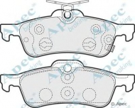 Комплект тормозных колодок APEC braking PAD1552
