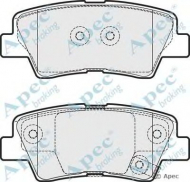 Комплект тормозных колодок APEC braking PAD1764