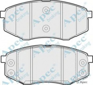 Комплект тормозных колодок APEC braking PAD1767