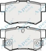 Комплект тормозных колодок APEC braking PAD1829