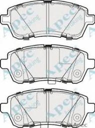 Комплект тормозных колодок APEC braking PAD1835