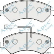 Комплект тормозных колодок APEC braking PAD1859