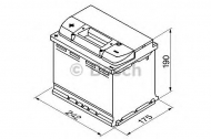 Аккумулятор BOSCH 0 092 S40 060