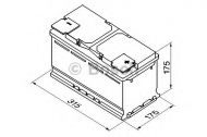 Аккумулятор BOSCH 0 092 S40 100