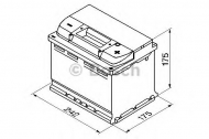 Аккумулятор BOSCH 0 092 S50 040