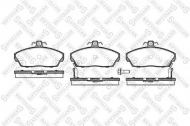 Комплект тормозных колодок STELLOX 348 002B-SX