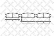 Комплект тормозных колодок STELLOX 353 002-SX