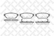 Комплект тормозных колодок STELLOX 451 002B-SX
