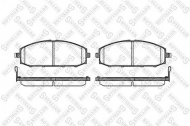 Комплект тормозных колодок STELLOX 722 004-SX