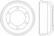 Тормозный барабан HELLA PAGID 8DT 355 300-211
