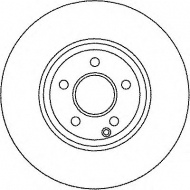 Тормозной диск HELLA PAGID 8DD 355 114-241
