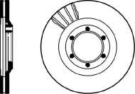 Тормозной диск HELLA PAGID 8DD 355 104-721