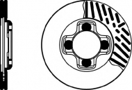 Тормозной диск HELLA PAGID 8DD 355 101-981
