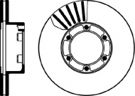 Тормозной диск HELLA PAGID 8DD 355 101-031