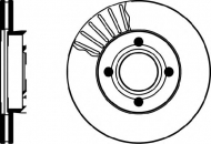 Тормозной диск HELLA PAGID 8DD 355 100-591