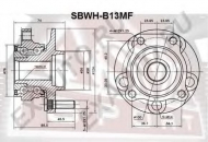 Ступица колеса ASVA SBWH-B13MF