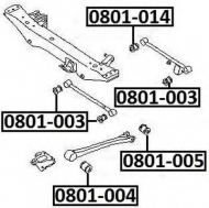 Подвеска ASVA 0801-003