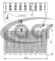 Испаритель ACR 310101