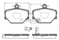 Комплект тормозных колодок BOSCH 0 986 TB2 787