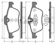 Комплект тормозных колодок BOSCH 0 986 TB2 840