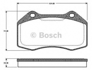 Комплект тормозных колодок BOSCH 0 986 TB2 885