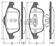 Комплект тормозных колодок BOSCH 0 986 TB3 064