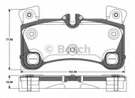 Комплект тормозных колодок BOSCH 0 986 TB3 088