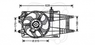 Вентилятор ELECTRO AUTO 32VF006