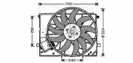 Вентилятор ELECTRO AUTO 32VM015