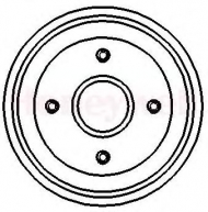 Тормозный барабан BENDIX 329151B