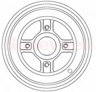 Тормозный барабан BENDIX 329219B