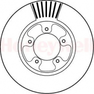 Тормозной диск BENDIX 562118B