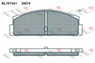 Комплект тормозных колодок FTE BL1013A1
