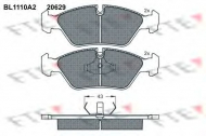 Комплект тормозных колодок FTE BL1110A2