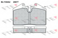 Комплект тормозных колодок FTE BL1165A2