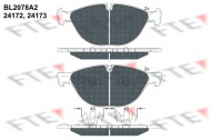 Комплект тормозных колодок FTE BL2078A2