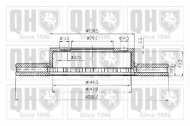 Тормозной диск QUINTON HAZELL BDC3804