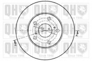 Тормозной диск QUINTON HAZELL BDC3926