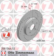 Тормозной диск ZIMMERMANN 250.1344.52
