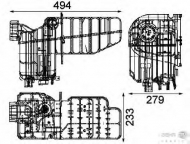 Резервуар HELLA 8MA 376 705-461