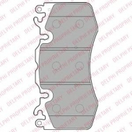 Комплект тормозных колодок DELPHI LP2187