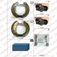 Комлект тормозных накладок DELPHI KP1083