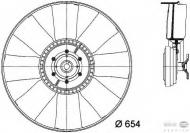 Вентилятор HELLA 8MV 376 731-381