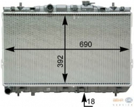 Теплообменник HELLA 8MK 376 762-721