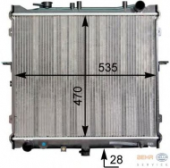 Теплообменник HELLA 8MK 376 763-501