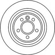 Тормозной диск HELLA 8DD 355 113-831
