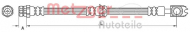 Шлангопровод METZGER 4110887