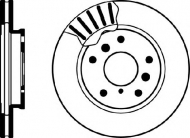 Тормозной диск HELLA 8DD 355 103-211