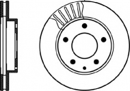 Тормозной диск HELLA 8DD 355 103-221