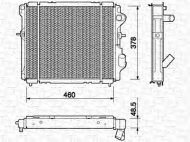 Теплообменник MAGNETI MARELLI 350213227000